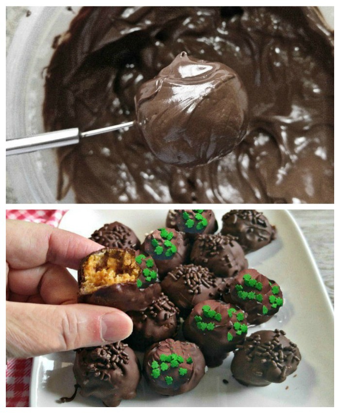 St Patrick's Day Truffles for a holiday sweet treat