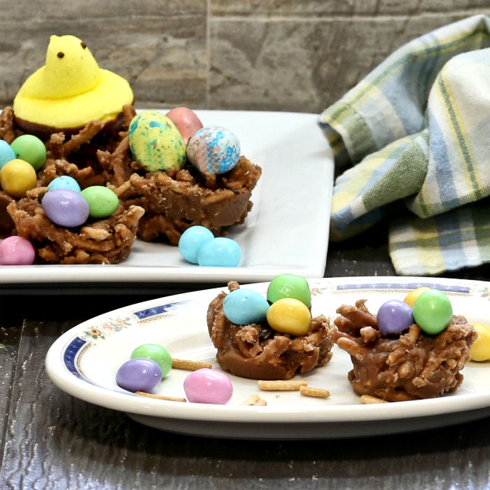 Easter nest cookies
