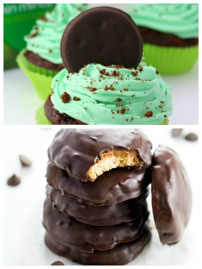 Thin mints and cupake