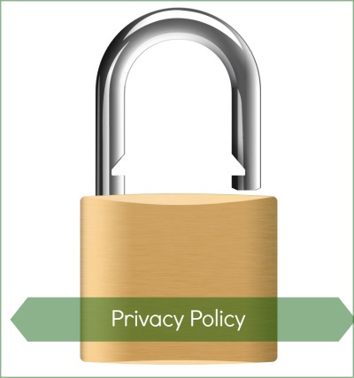 padlock privacy policy overlay Privacy policy