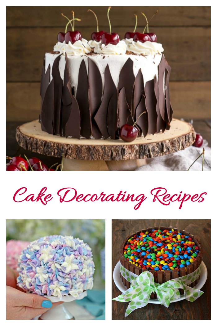 decorated cakes These beautifully decorated cakes will add a special touch to any entertaining occasion.