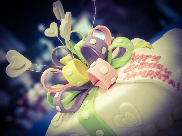 birthday cake Cake with decoration topoper