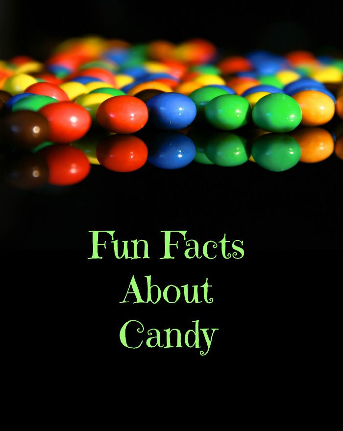 fun facts about candy and M&Ms Get some fun facts about the history of candy and some homemade candy recipes too.