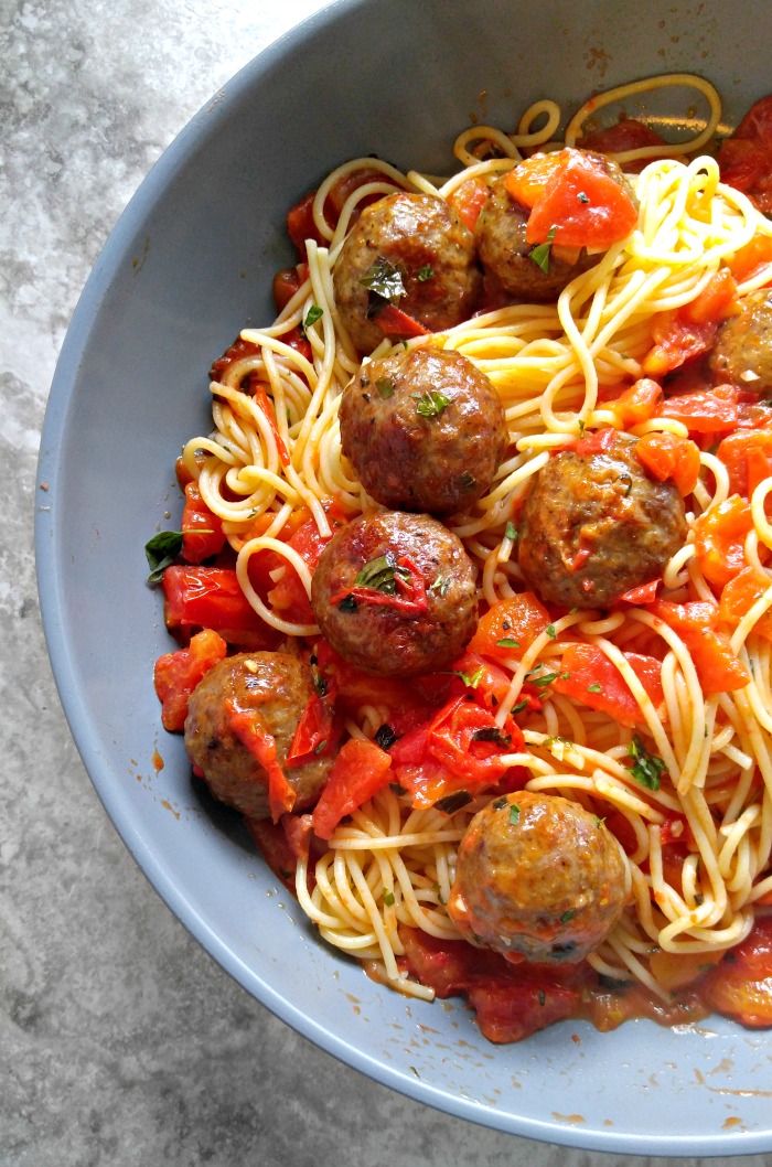abruzzese meatballs and spaghetti Abruzzese meatballs and spaghetti