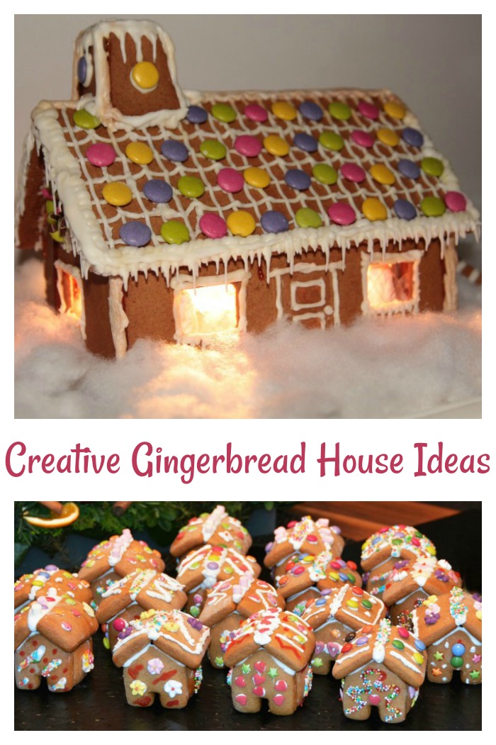 Bring home the joy of Christmas past with candy cane fences, gumdrop pathways and candy laden roof tops. These gingerbread house ideas will inspire you.