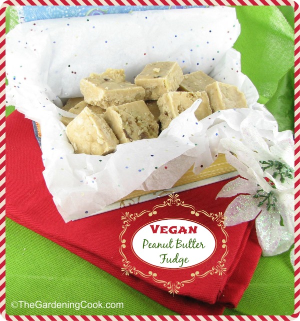 Vegan Peanut Butter Fudge