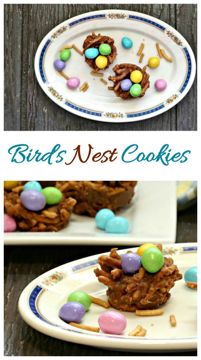 colorful Easter nest cookies Brid's next cookies make the perfect Easter dessert treat