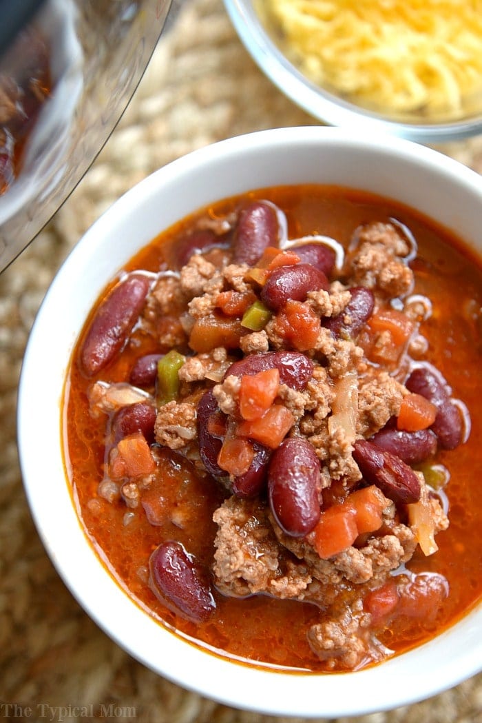 Image for 5 Ingredient Instant Pot Chili - Easy Pressure Cooker Chili + Video