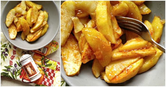 Image for Cinnamon Baked Apple Slices – Warm Cinnamon Apples
