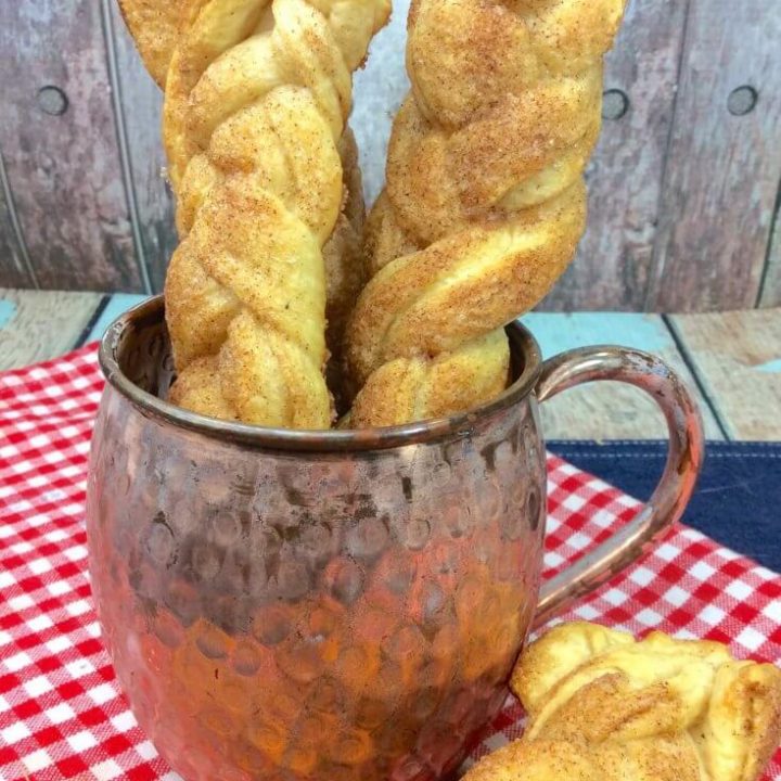 crescent roll braids