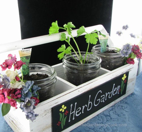 Farmhouse herb garden
