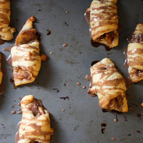 Image for Apple Pie Crescent Rolls with Cinnamon Icing