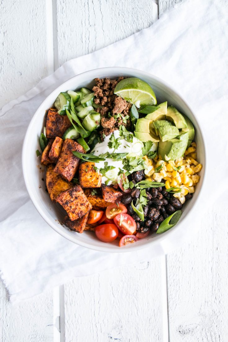 Image for Sweet Potato Taco Bowl - My Kitchen Love