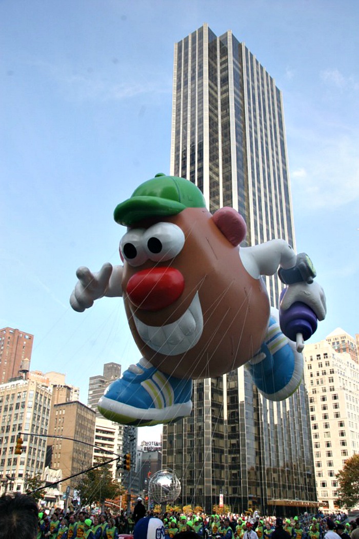 Mr. Potato Head in the Macy's Thanksgiving Parade