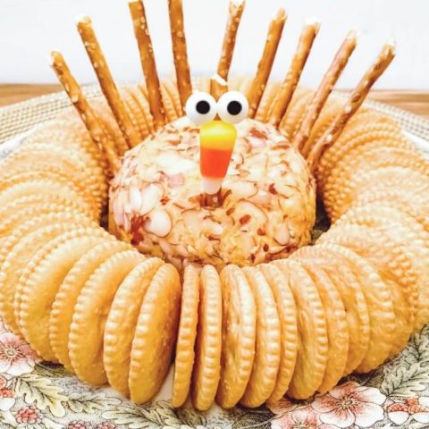 Image for Turkey Cheese Ball Thanksgiving Appetizer