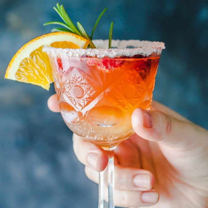 Image for Orange Raspberry Mimosa Cocktail