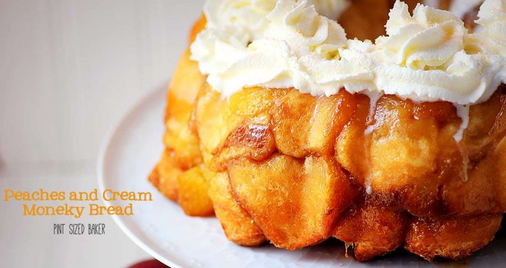 Image for Peaches and Cream Monkey Bread Recipe