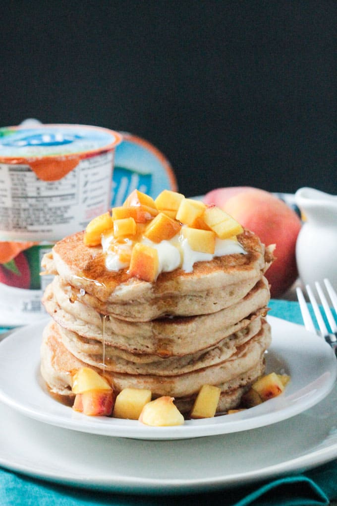 Image for Peaches and Cream Dairy Free Pancakes