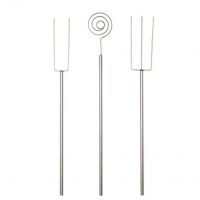 Ateco 1378 Dipping Tool 3-Piece Set, Stainless Steel