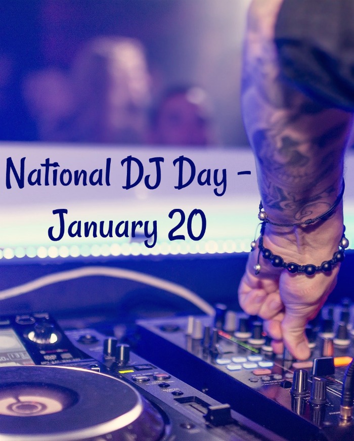 disc jockey and national DJ day on January 20 National DJ Day - Get some fun facts and the history of disc jockeys