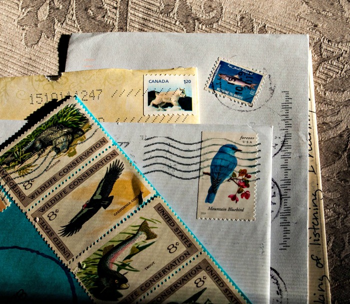 Postage stamps are an example of functional stickers