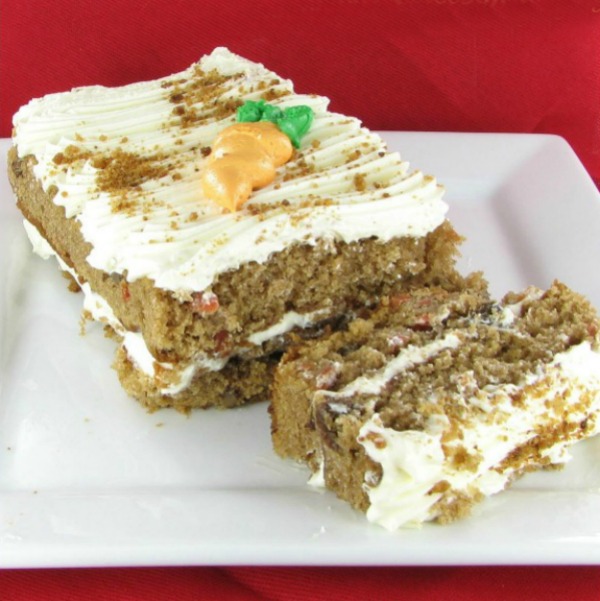 Carrot cake with cream cheese frosting