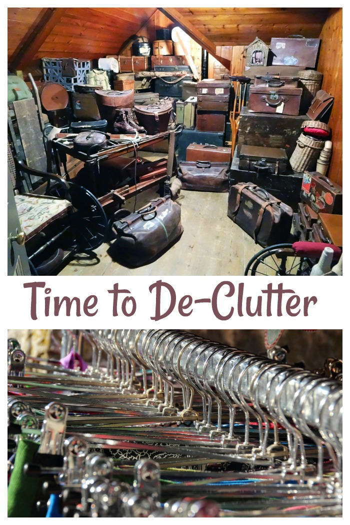 Time to De-clutter