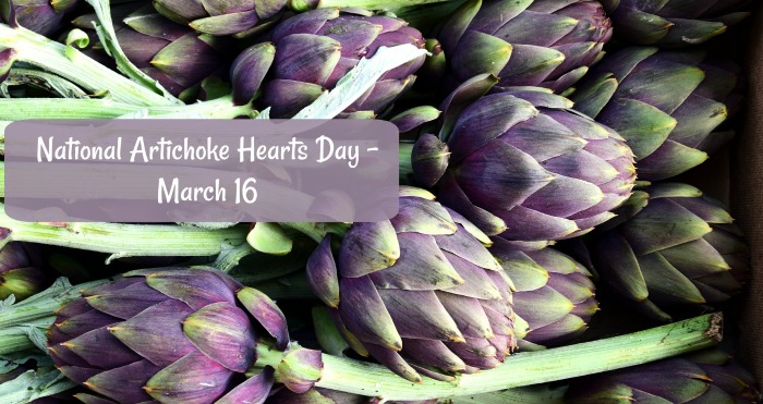 March 16 is National Artichoke Hearts Day