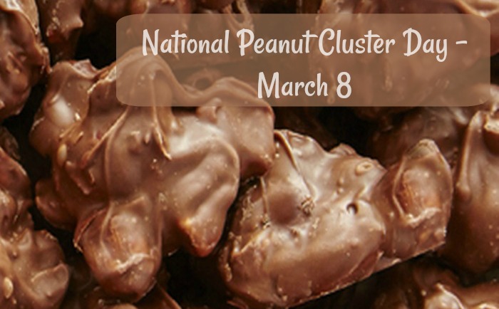 National peanut cluster day National Peanut Cluster Day is March 8