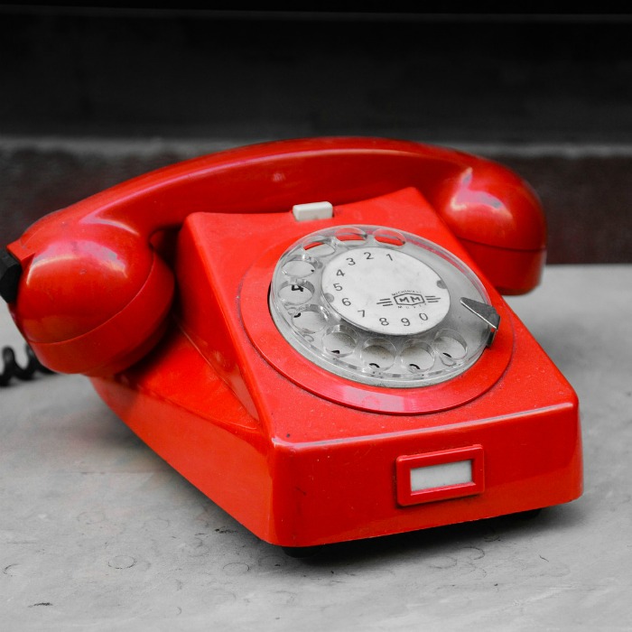 red telephone
