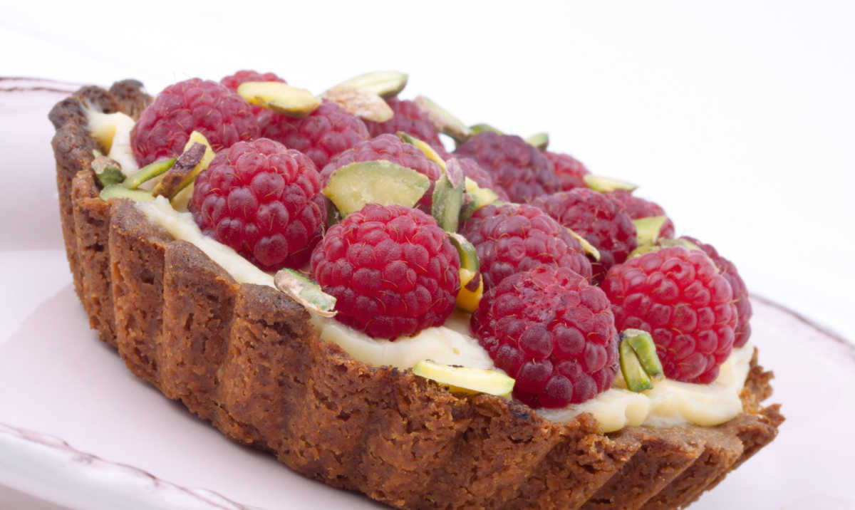 Raspberry tart day Raspberry tart
