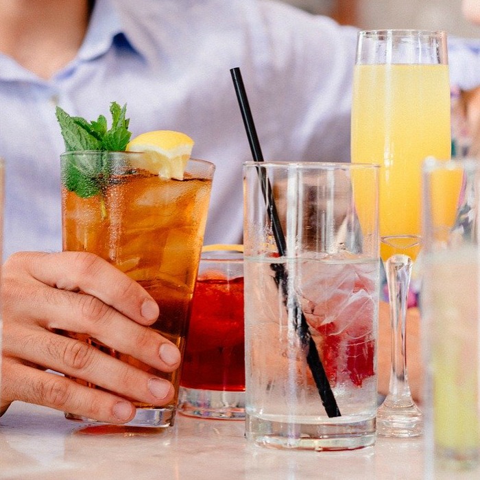 Drinking beverages