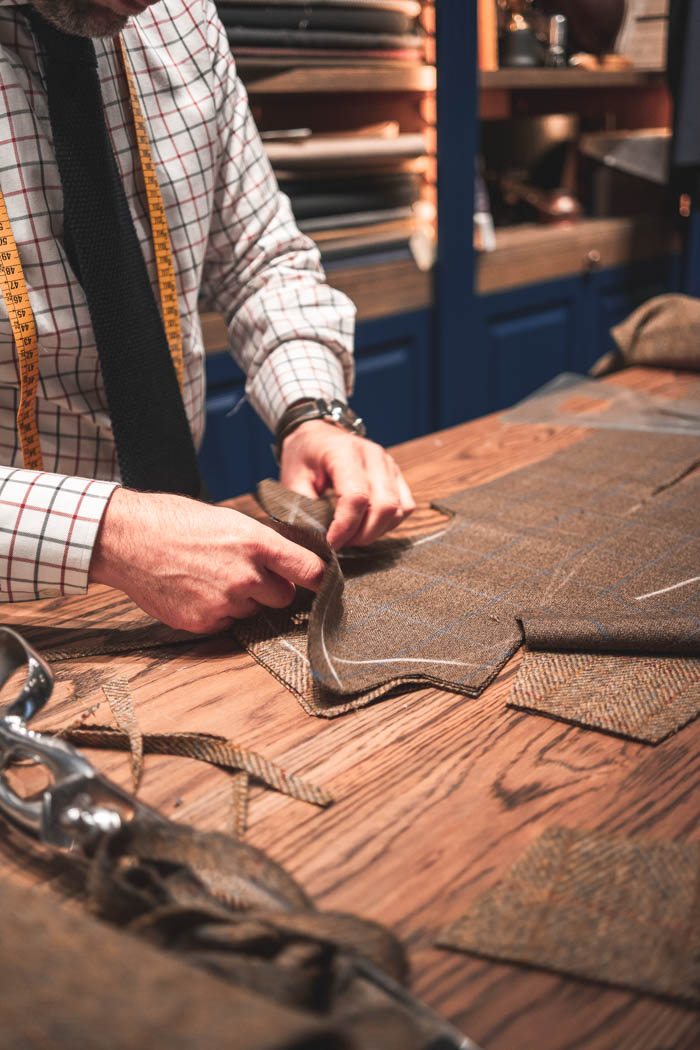 a man shown sewing clothing similar when louis reard invented the bikini louis reard invented the bikini