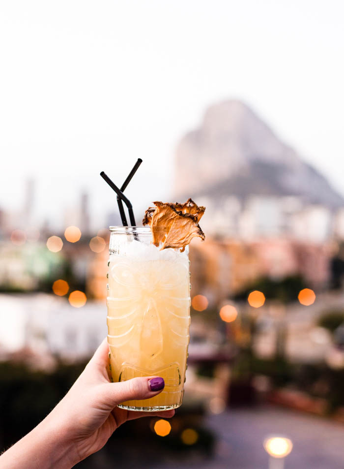 A traditional Caribe Hotel Pina Colada