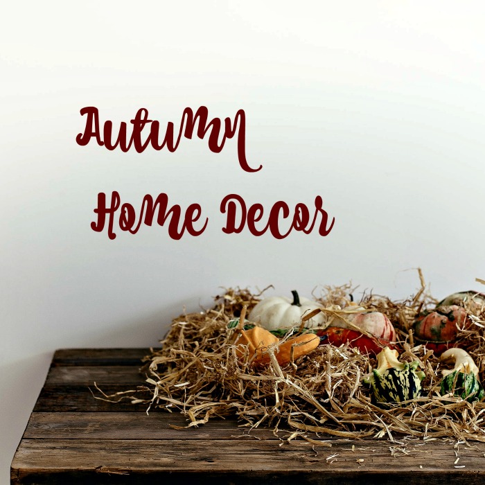 Autumn home decor