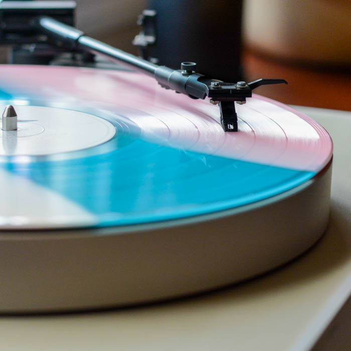 colored vinyl record