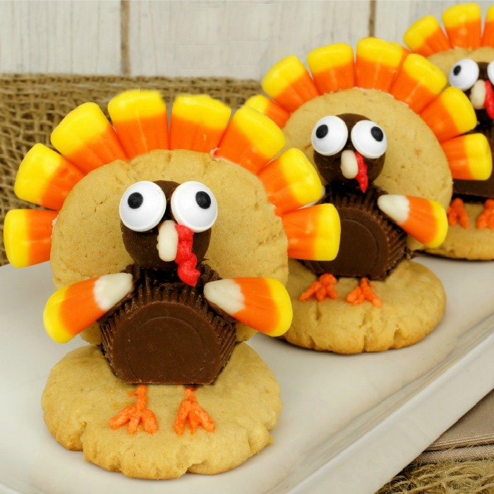 Image for Cookie Turkeys for Thanksgiving