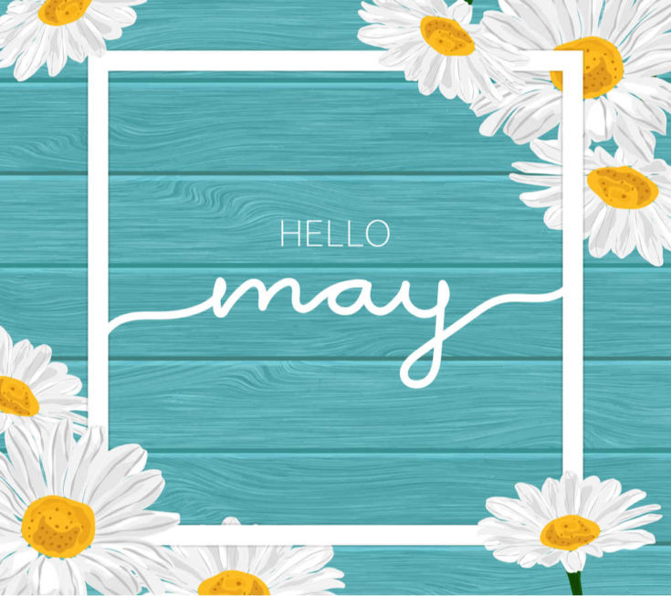 A teal blue background with text that reads 
