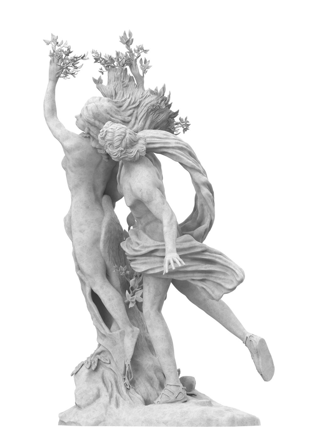Apollo and Daphne statue The Apollo and Daphne statue carved from stone by Italian artist Gian Lorenzo Bernini.