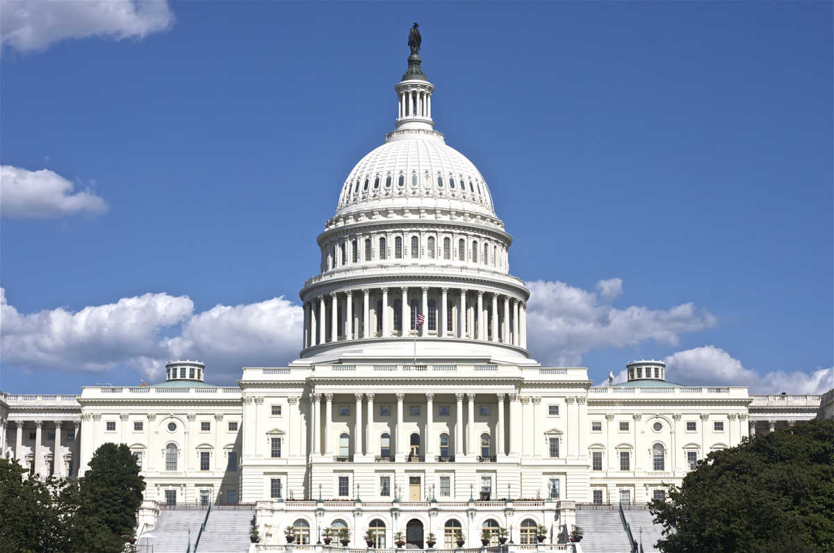 US capital building Us Capital Building against a blue sky.