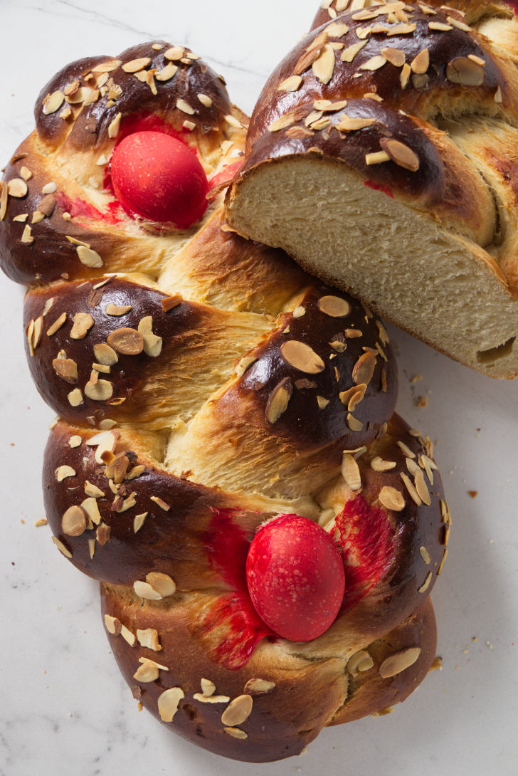 Image for Greek Easter Bread (Tsoureki)