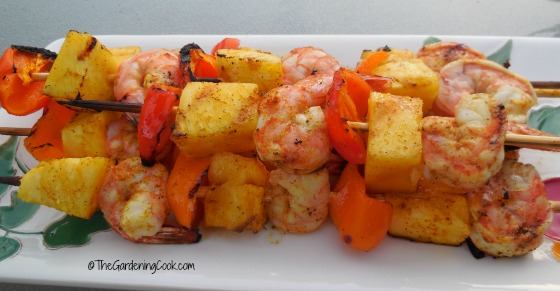 Image for Grilled Caribbean Shrimp Kebabs