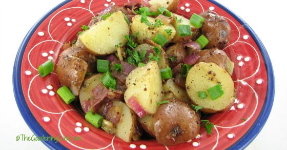 Image for Warm Tuscan Bacon Potato Salad – A Grill Side dish