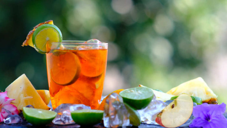 Image for Malibu Rum Punch – Paradise Punch Cocktail with Earl Grey Tea