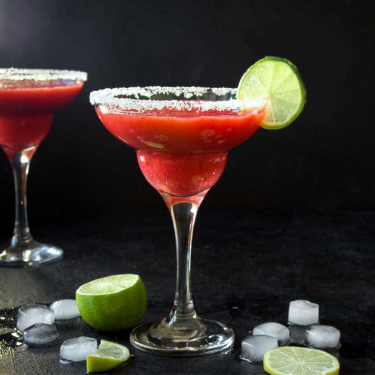 Image for Frozen Strawberry Daiquiri Recipe Made with Island Oasis Mix