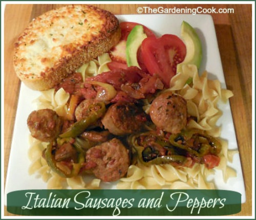 Image for Italian Sausages Recipe – Home Made Marinara Sauce