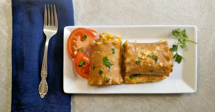 Image for Chicken Alfredo Roll Ups – Creamy Lasagna Rollup Recipe