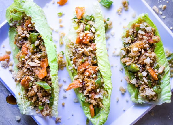 Image for Teriyaki Chicken Lettuce Wraps Recipe