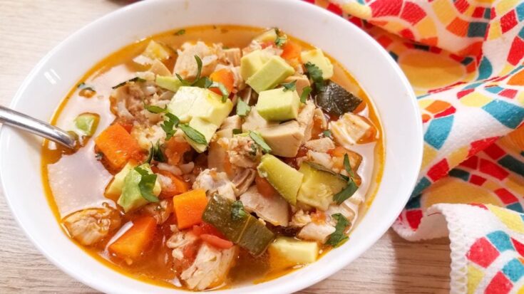 Image for Rotisserie Chicken Soup With Salsa Recipe