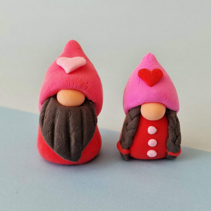 Image for DIY Clay Gnomes for Valentine’s Day